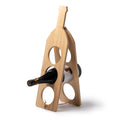 Portabottiglie in Legno per 3 Bottiglie – Design Compatto ed Elegante