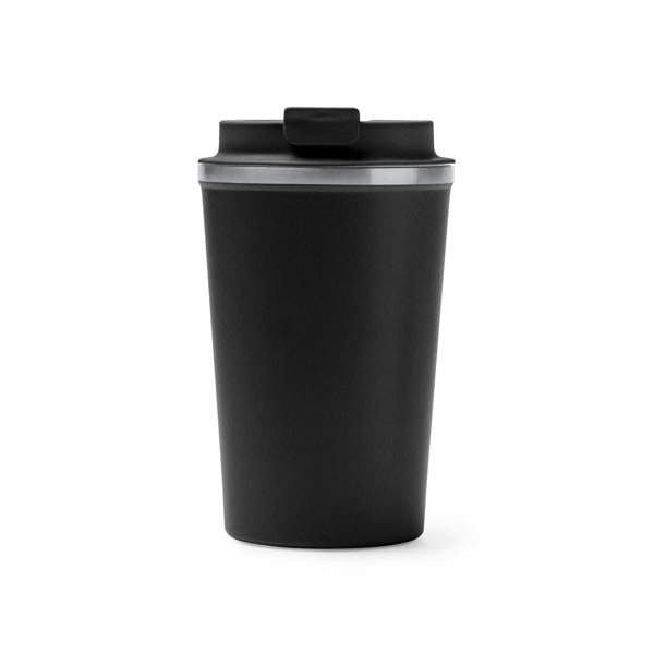 Tazza Termica in Acciaio Inox 304 – 450 ml, Doppia Parete e Tappo a Vite Antisgocciolamento