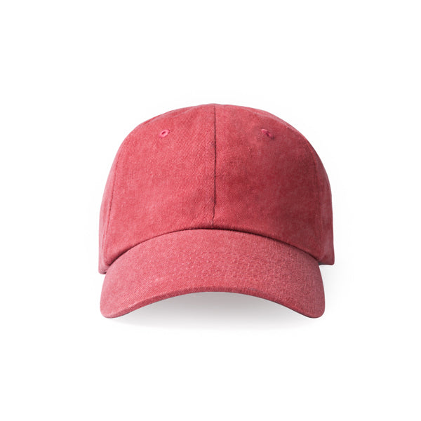 Cappello a 6 Sezioni Effetto Scolorito – 100% Cotone, Ventilato, Chiusura a Velcro