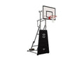 Mezzo Impianto Minibasket e Basket Trasportabile su Ruote - Regolabile 240-305cm - Tabellone Polipropilene 120x90cm - Imbottitura Frontale