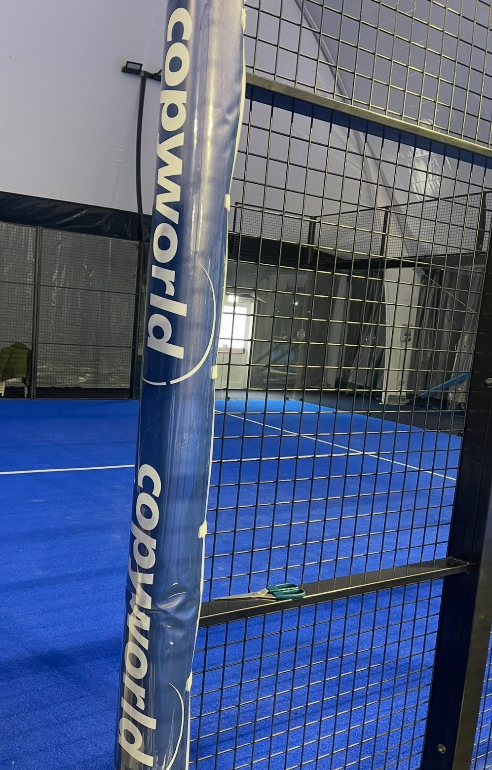 Padel Court Protection Kit with Sponsor Pockets - 8 Customizable Protections