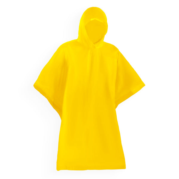 K-Way Impermeabile Pieghevole in PVC con Cappuccio e Finitura Termosaldata