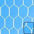 Coppia Reti per Porta da Calcio 4x2m - Polipropilene Ø3mm - Maglia Esagonale Senza Nodo