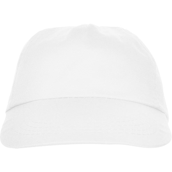 Cappellino a 5 Pannelli – Fori di Aerazione Ricamati, Visiera a 4 Cuciture e Chiusura Velcro