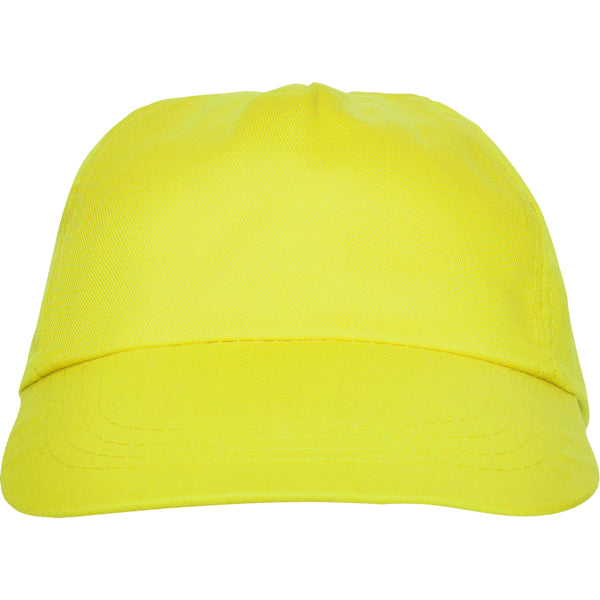 Cappellino a 5 Pannelli – Fori di Aerazione Ricamati, Visiera a 4 Cuciture e Chiusura Velcro