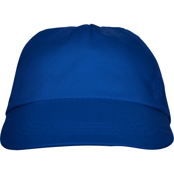 Cappellino a 5 Pannelli – Fori di Aerazione Ricamati, Visiera a 4 Cuciture e Chiusura Velcro