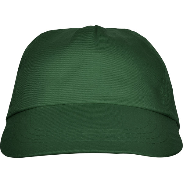 Cappellino a 5 Pannelli – Fori di Aerazione Ricamati, Visiera a 4 Cuciture e Chiusura Velcro