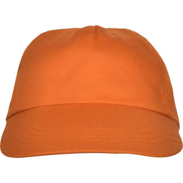 Cappellino a 5 Pannelli – Fori di Aerazione Ricamati, Visiera a 4 Cuciture e Chiusura Velcro