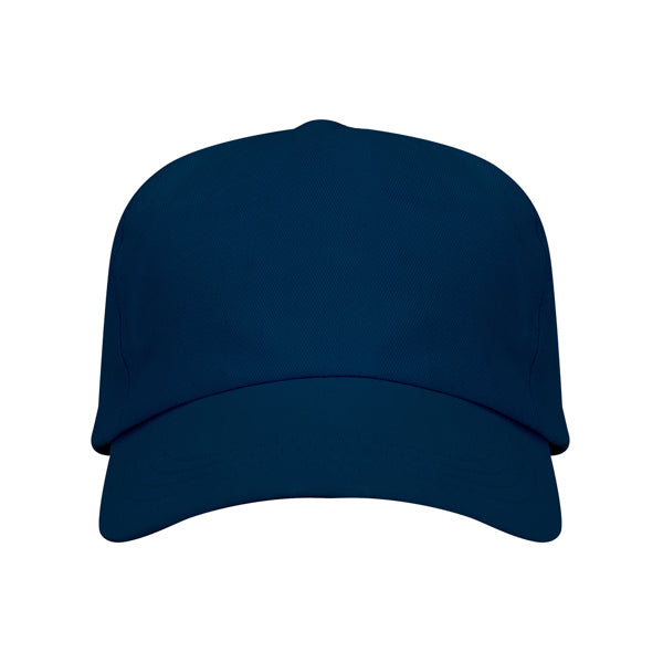 Uranus - Cappellino a 5 Pannelli in 100% Cotone con Chiusura Velcro e Fori di Ventilazione – Stampa Inclusa