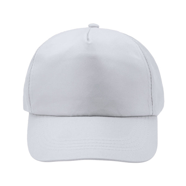 Cappellino a 5 Pannelli in RPET – Fori di Ventilazione Ricamati e Chiusura Velcro