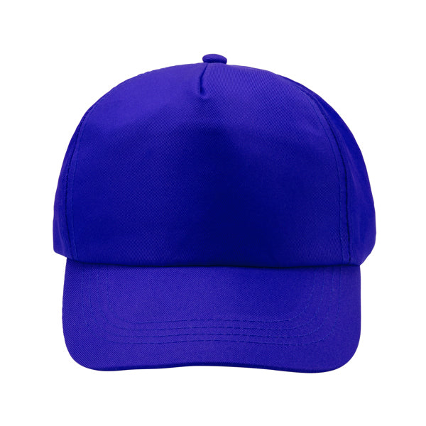 Cappellino a 5 Pannelli in RPET – Fori di Ventilazione Ricamati e Chiusura Velcro