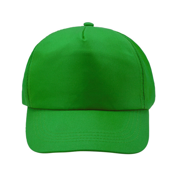 Cappellino a 5 Pannelli in RPET – Fori di Ventilazione Ricamati e Chiusura Velcro