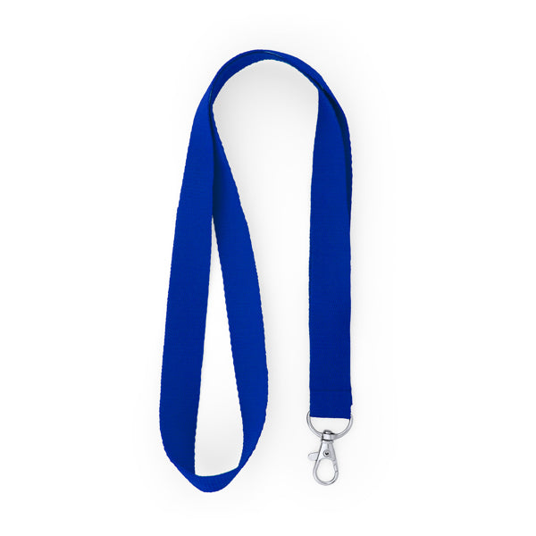 Lanyard in Poliestere con Moschettone
