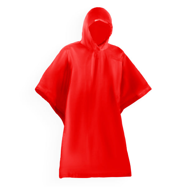 K-Way Impermeabile Pieghevole in PVC con Cappuccio e Finitura Termosaldata