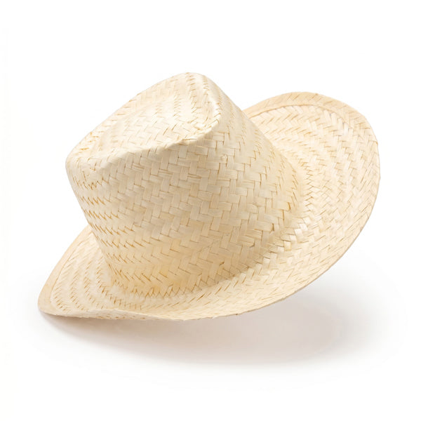 Cappello in Paglia Naturale a Tinta Unita – Fascia Interna Comfort Parasudore