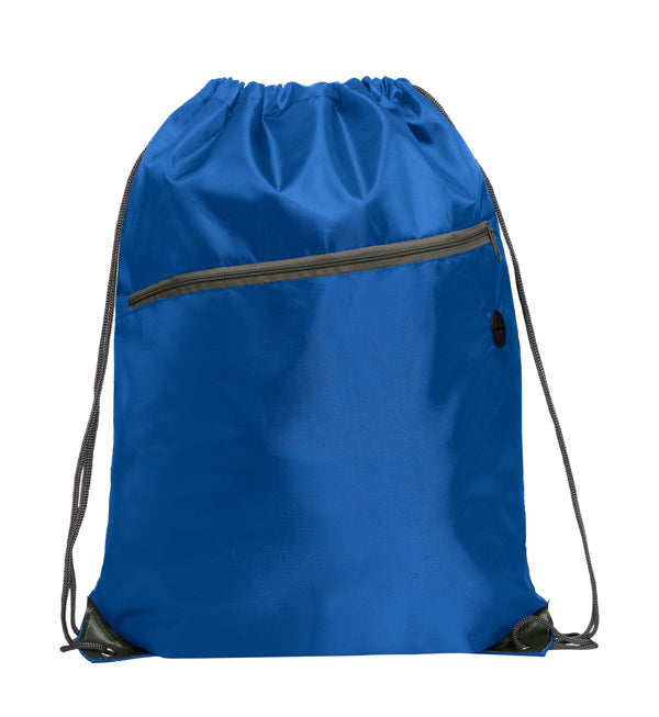 Zaino Ninfa in Corda RPET 210D – Tasca Esterna Imbottita con Zip – Personalizzabile con Logo