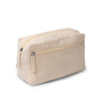 Necessaire in 100% Cotone 150 g/m² – Chiusura a Zip, Tasca Principale e Tasca Laterale