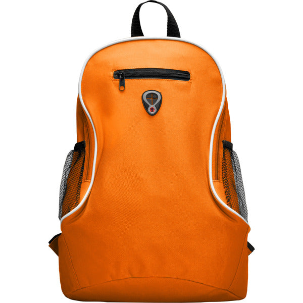 Piccolo Zaino con Maniglie Regolabili – Maniglia Superiore, Tasca Frontale Zip e Tasche Laterali Microforato