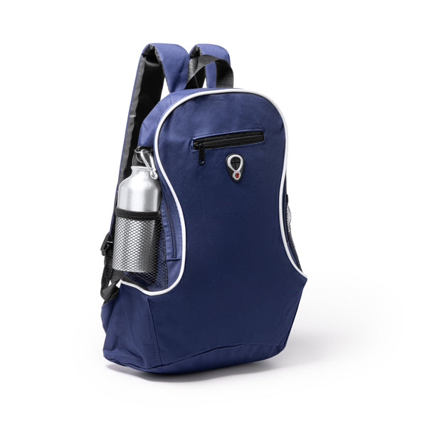 Piccolo Zaino con Maniglie Regolabili – Maniglia Superiore, Tasca Frontale Zip e Tasche Laterali Microforato