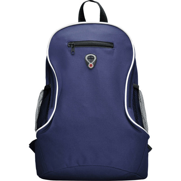 Piccolo Zaino con Maniglie Regolabili – Maniglia Superiore, Tasca Frontale Zip e Tasche Laterali Microforato
