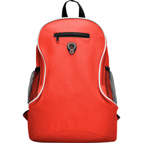 Piccolo Zaino con Maniglie Regolabili – Maniglia Superiore, Tasca Frontale Zip e Tasche Laterali Microforato