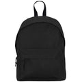 Zaino Basic in Tessuto Resistente – Doppia Cinghia, Maniglia a Contrasto e Tasche con Zip