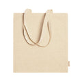 Shopper in Cotone Riciclato – 120 g/m², Finitura Marmorizzata e Manici Lunghi 70 cm