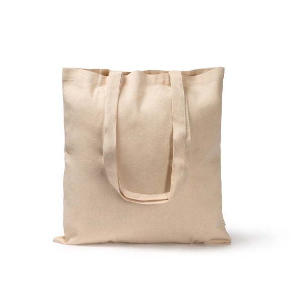 Borsa in 100% Cotone Biologico – 220 g/m², Finitura Naturale e Tracolla Lunga 70 cm