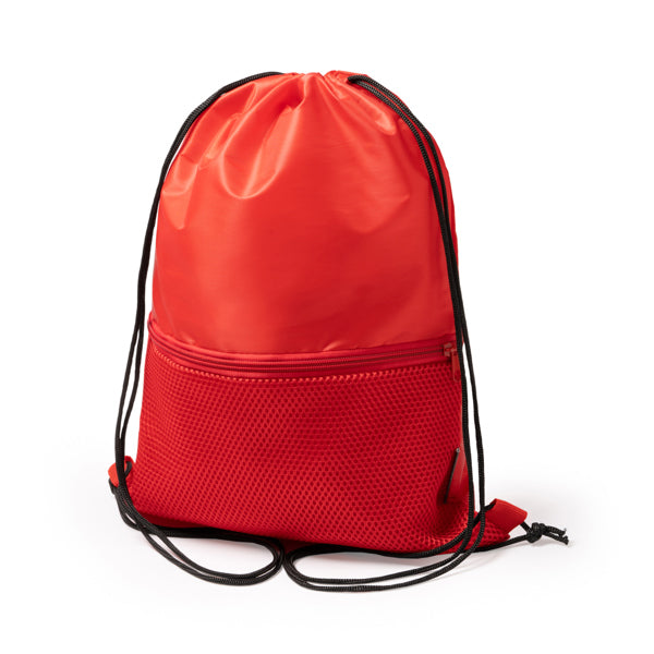 Zaino in Corda RPET 210D – Tasca Esterna Imbottita con Zip