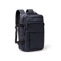 Zaino Espandibile in Pelle PU – Laptop 15", Doppio Scomparto Imbottito, USB Powerbank e Trolley