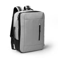 Zaino da Viaggio in Pelle PU – Antifurto Imbottito 12", Zip Idrorepellente, Espandibile e Trolley