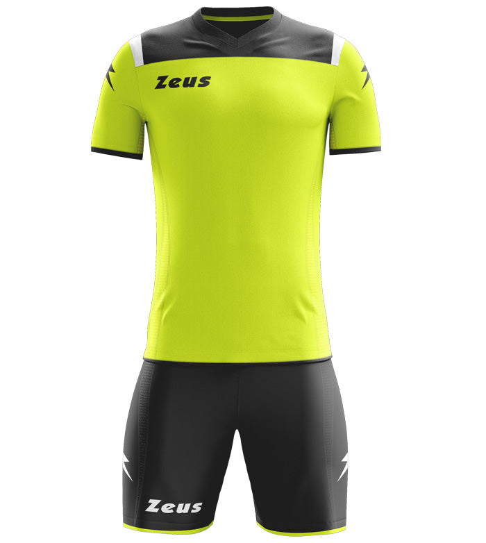 Zeus Kit Vesuvio | Completo Calcio Maglia e Pantaloncini in Poliestere
