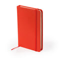 Blocco note Coral formato A6 con copertina rigida in similpelle.