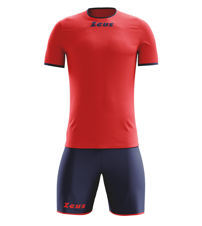 Zeus Kit Sticker | Maglia Girocollo e Pantaloncini in Poliestere Traspirante