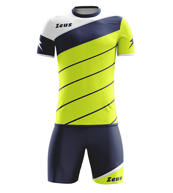 Zeus Kit Lybra Uomo | Completo Sportivo Slim Fit in Poliestere Elasticizzato