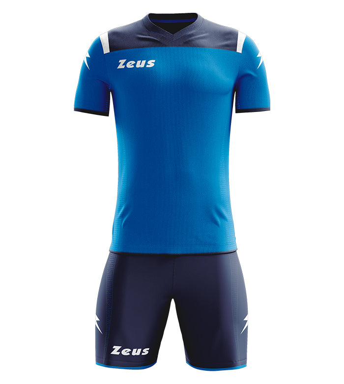 Zeus Kit Vesuvio | Completo Calcio Maglia e Pantaloncini in Poliestere