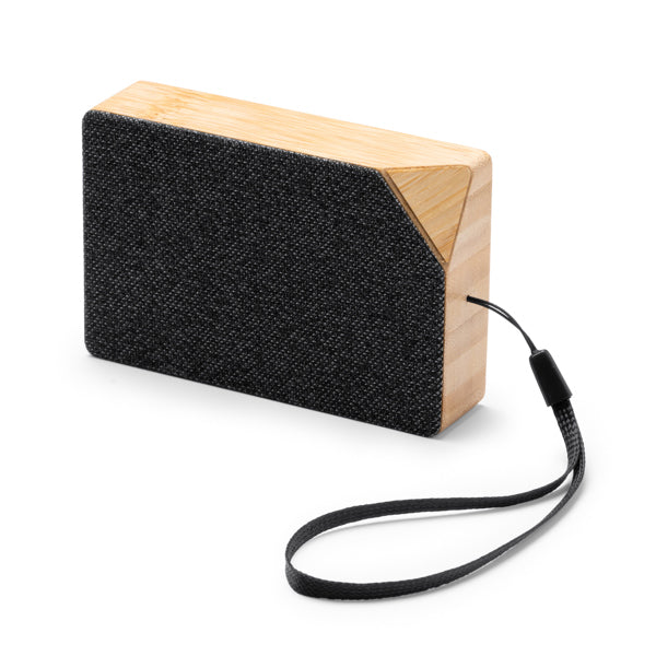 Altoparlante Wireless Solare in Bambù e RPET | 3W