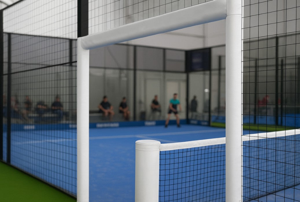 Kit Protezioni Campo da Padel con Tasche Sponsor - 8 Protezioni Personalizzabili