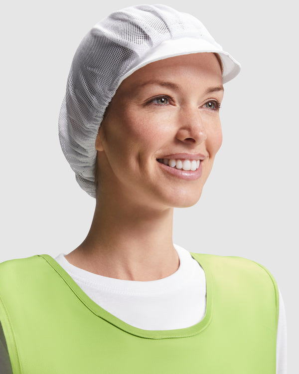 Cuffia da Cucina in Rete Personalizzata con Logo – Modello Atala