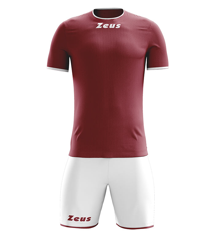 Zeus Kit Sticker | Maglia Girocollo e Pantaloncini in Poliestere Traspirante
