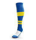 Calza Zeus Parma – Calza Sportiva Alta con Bande Colorate e Logo