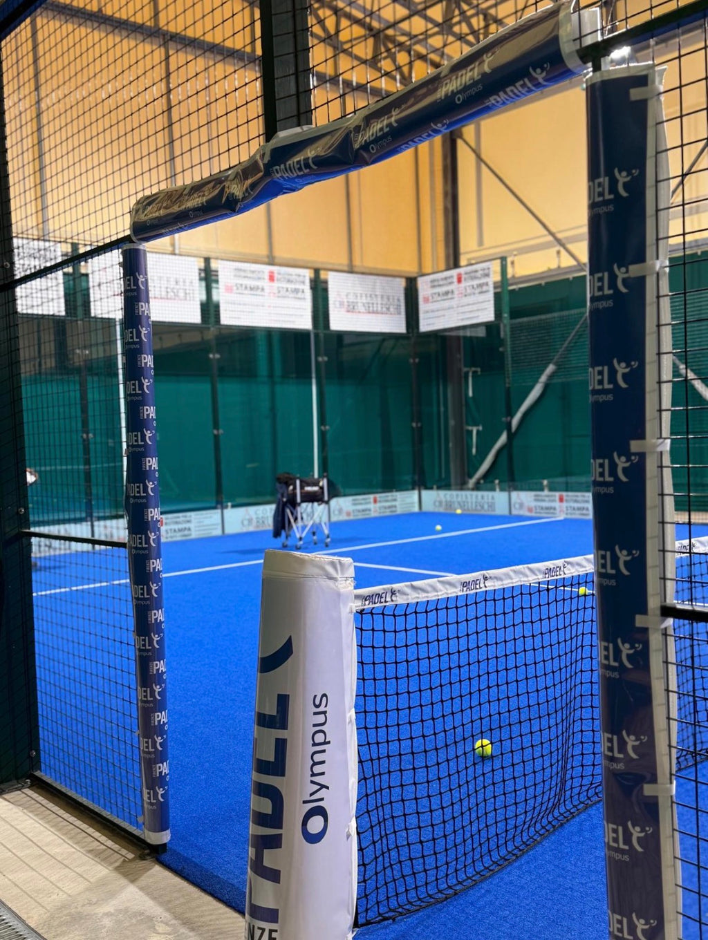 Padel Court Protection Kit with Sponsor Pockets - 8 Customizable Protections