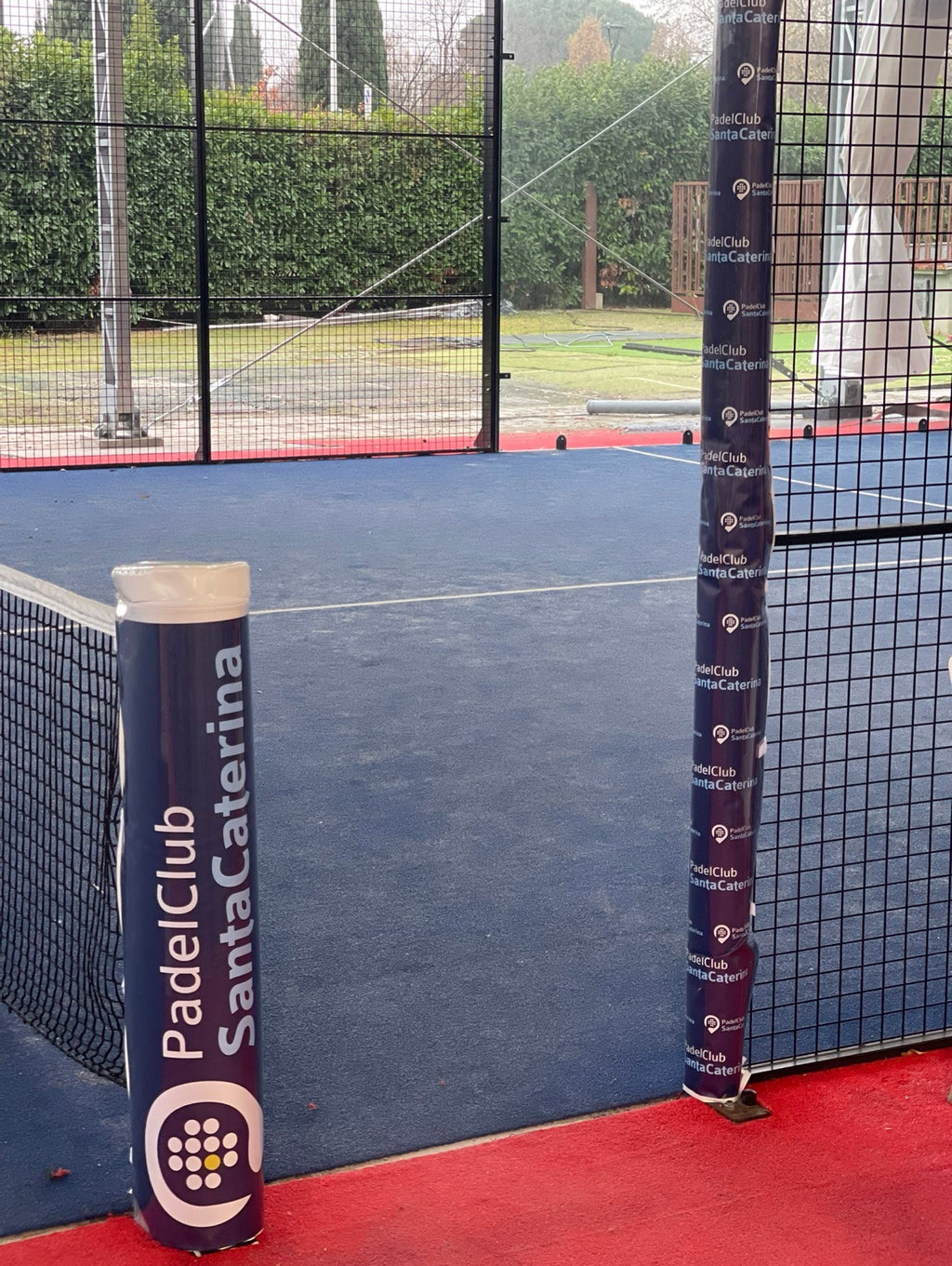Padel Court Protection Kit with Sponsor Pockets - 8 Customizable Protections