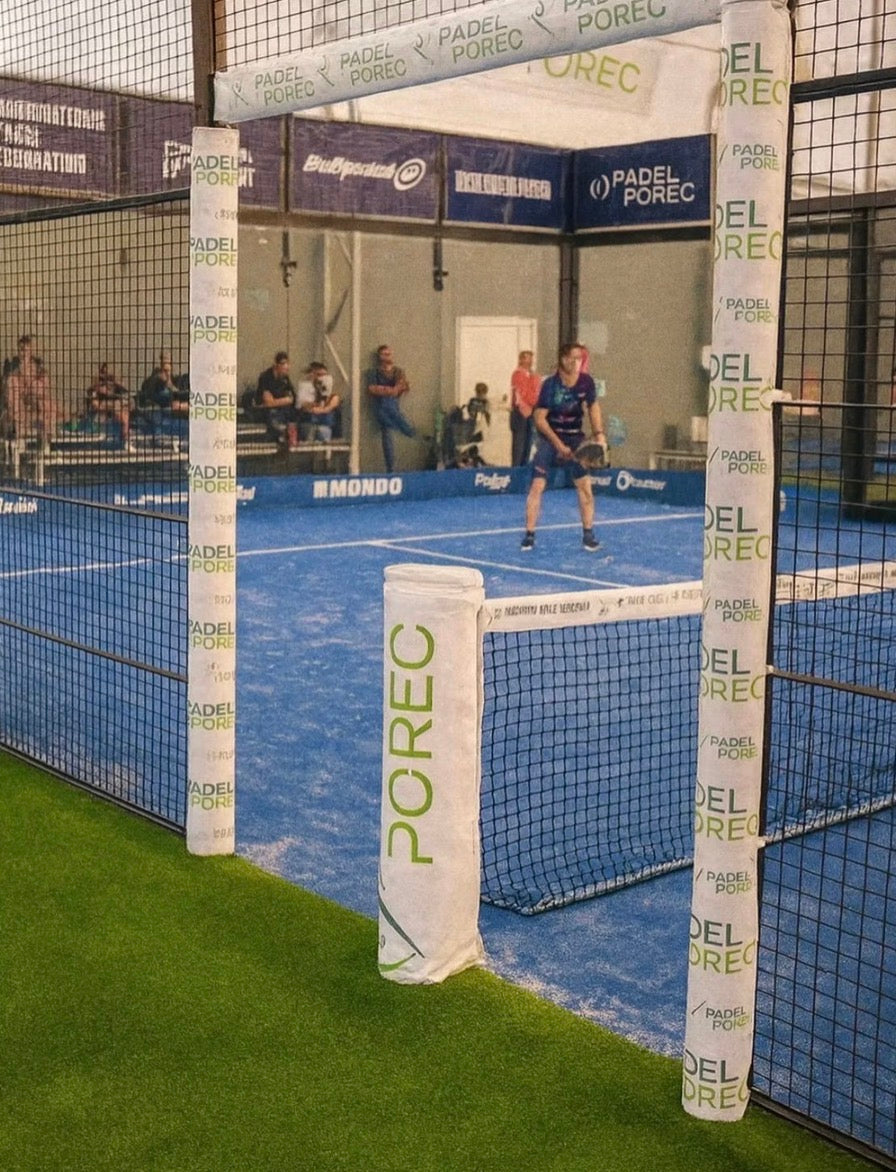 Padel Court Protection Kit with Sponsor Pockets - 8 Customizable Protections
