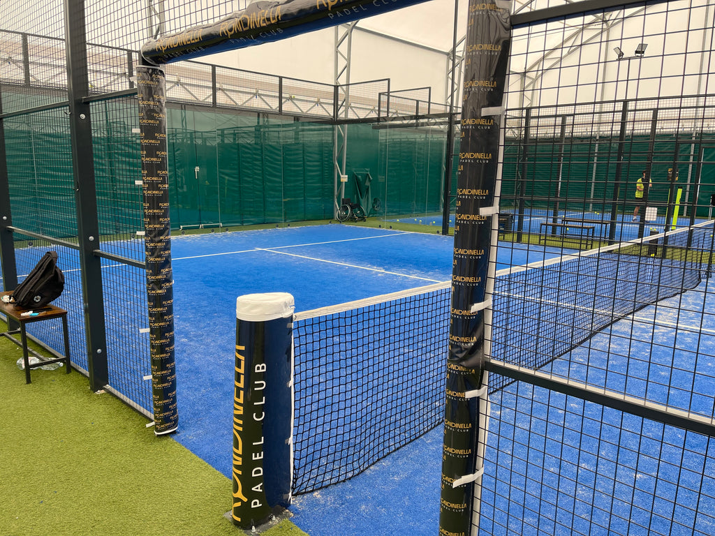 Padel Court Protection Kit with Sponsor Pockets - 8 Customizable Protections