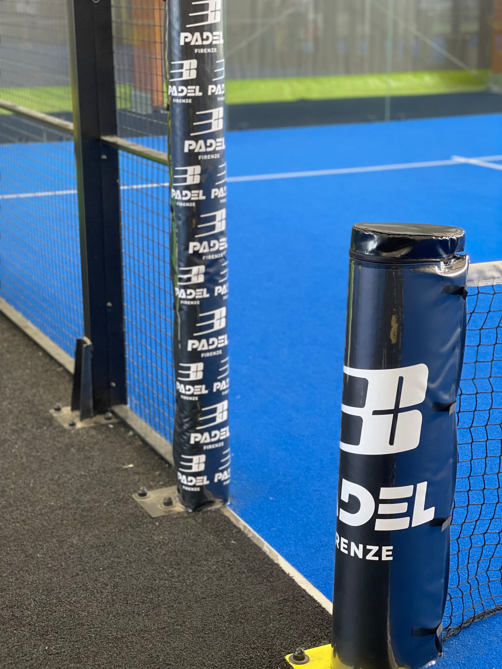 Padel Court Protection Kit with Sponsor Pockets - 8 Customizable Protections
