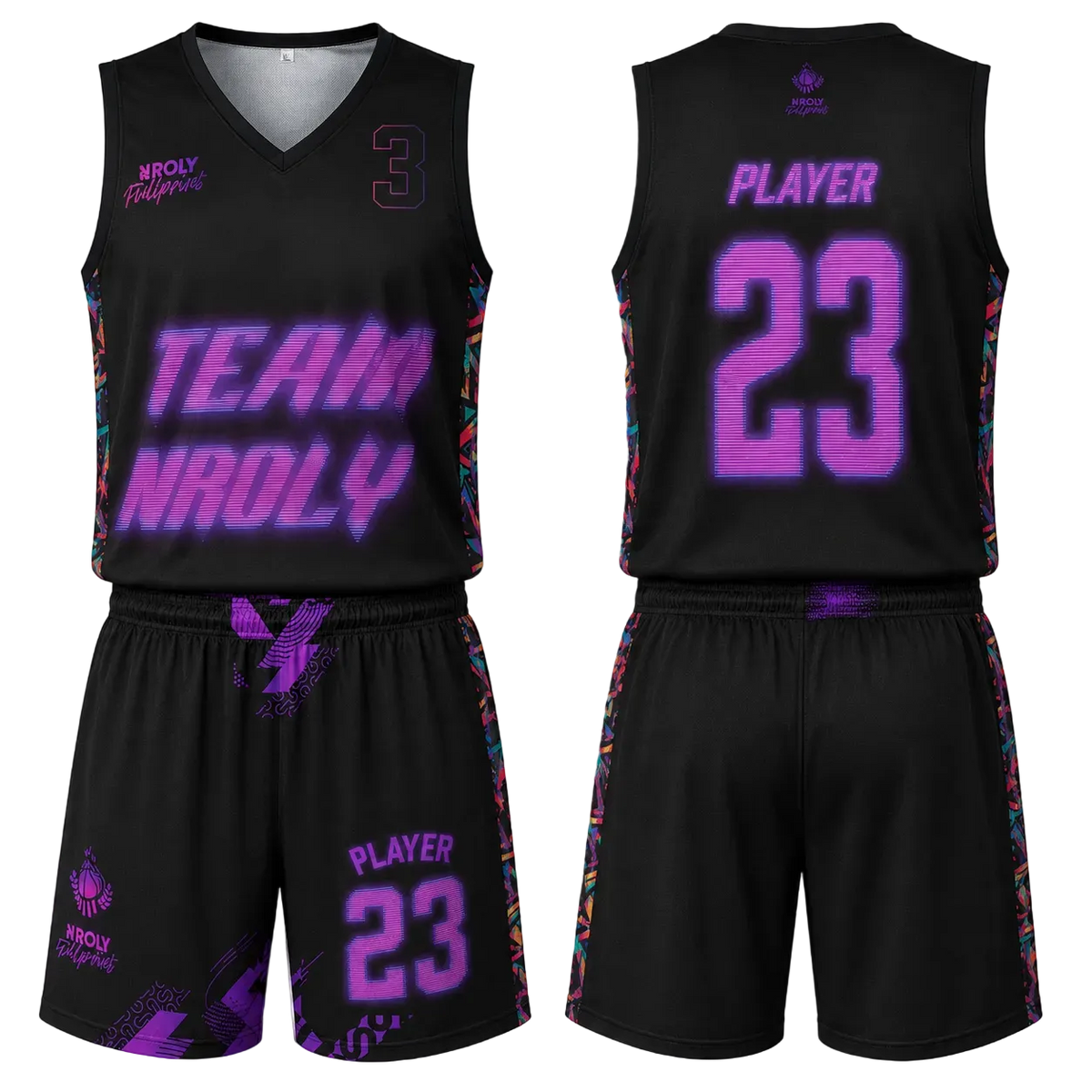 Full Print Sublimated Basketball Kit – Customizable | Min. 25 pcs