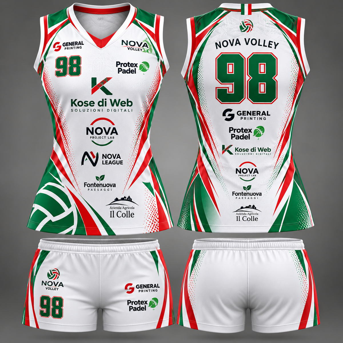 Completo Volley sublimatico