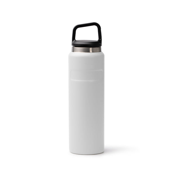 Borraccia Termica in Acciaio Inossidabile Riciclato 550ml – Tappo Nero con Moschettone