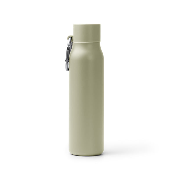 Borraccia Termica in Acciaio Inossidabile Riciclato 550ml – Finitura Opaca con Moschettone